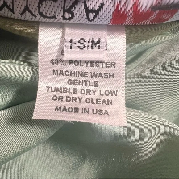 Mycra Pac Now Donatella Green/Blue Reversible Hooded Rain Coat